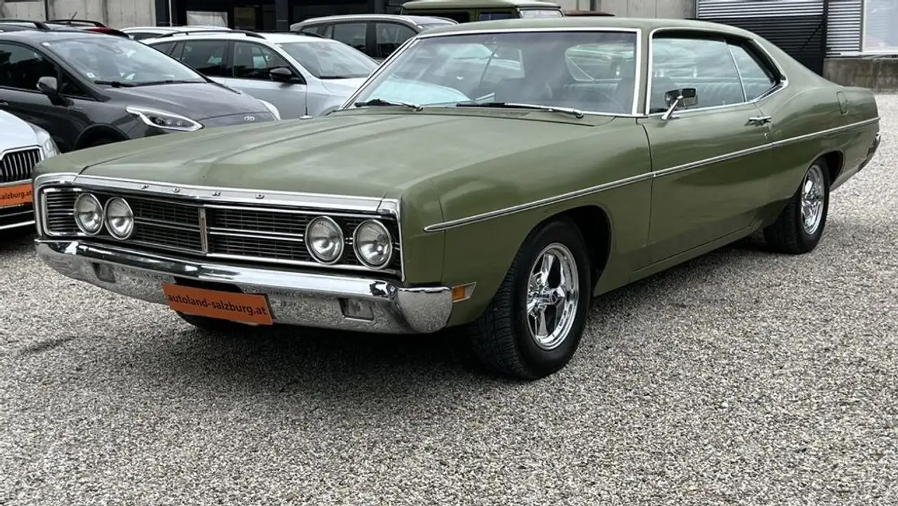 Ford Galaxy 500 V8 Automatik Edelbrock Klima Original Patina, foto 4