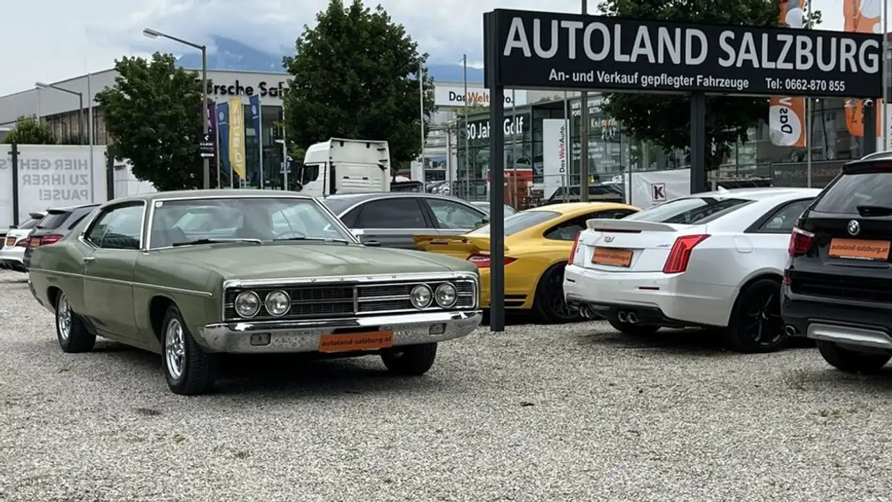 Ford Galaxy 500 V8 Automatik Edelbrock Klima Original Patina, foto 2
