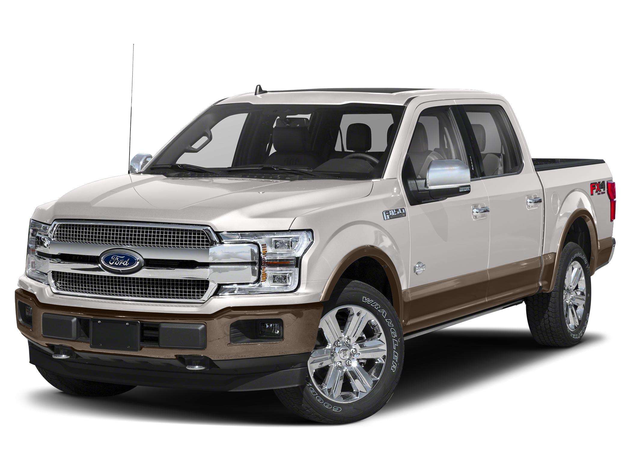 White 2018 Ford F-150 Pickup Truck Four-Wheel Drive Automatic
