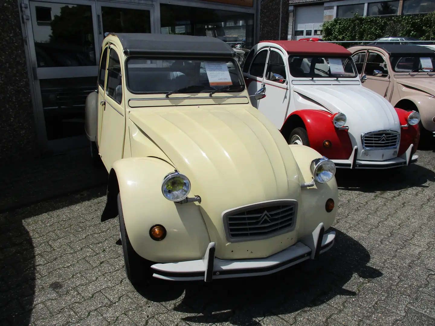 Citroen 2CV 2CV6 Jaune Rialto verz. Chassis 1Jahr Gewährl. Жовтий - 1