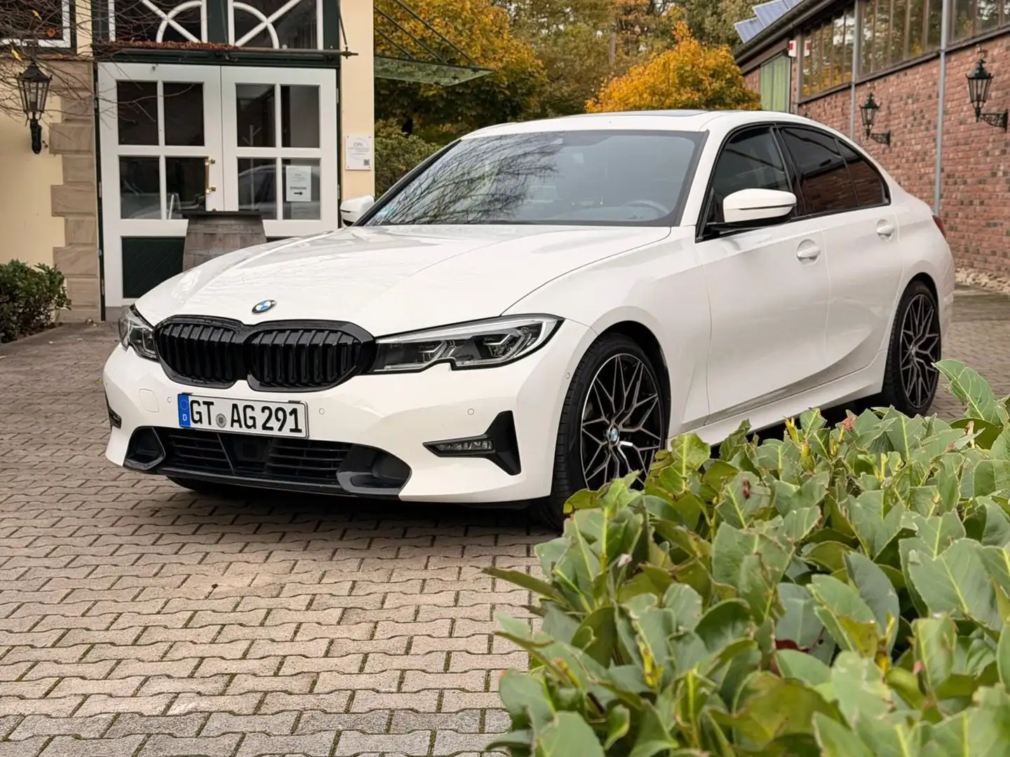 BMW 330 M 330 d Sport Line AHK Kamera Blanc - 1