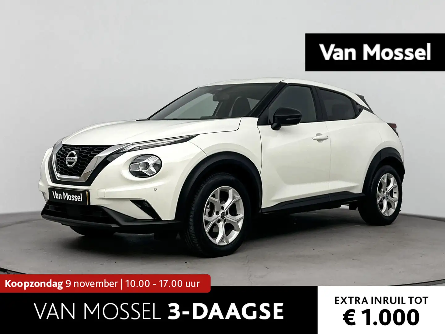 Nissan Juke 1.0 DIG-T N-Connecta 117PK | Navigatie | Climate C Blanc - 1
