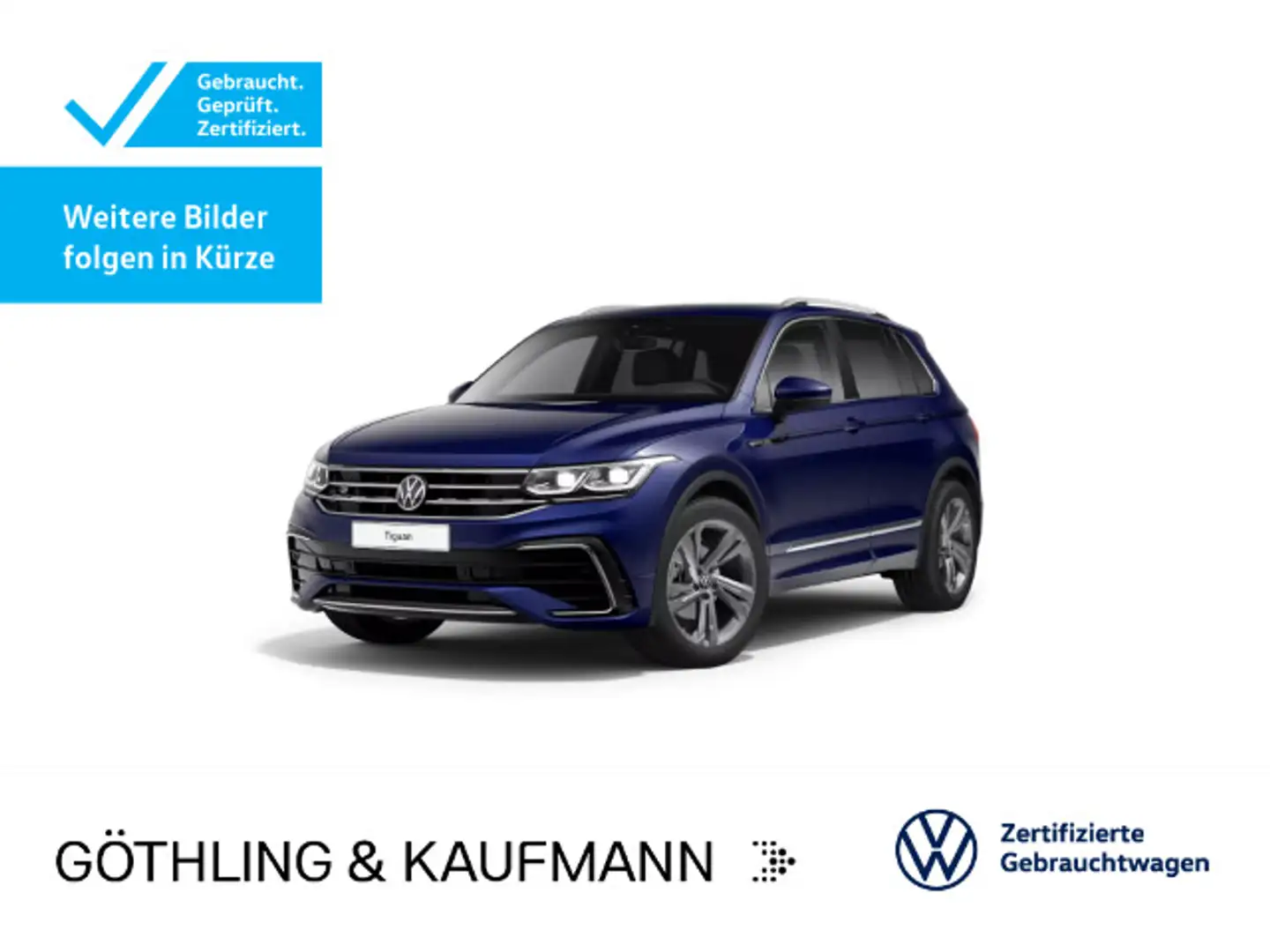 Volkswagen Tiguan R-Line 1.5 TSI DSG*NAVI*PANO*AHK*SHZ*MATR Azul - 1