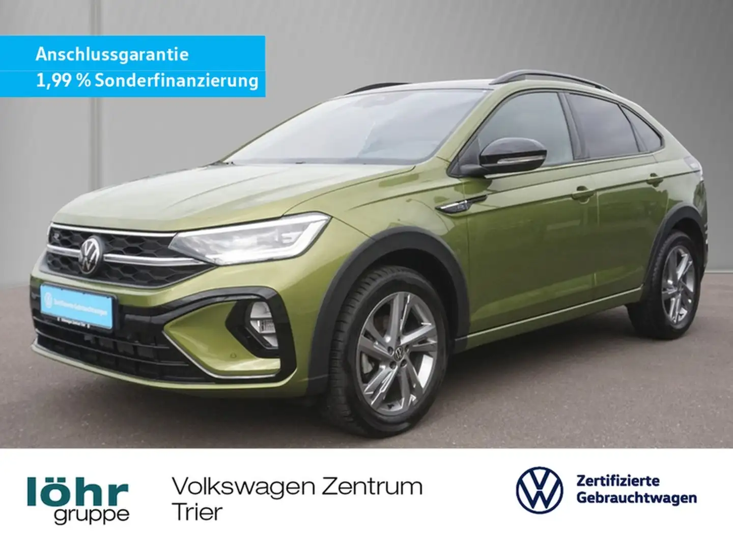 Volkswagen Taigo 1.5 TSI DSG R-Line AHK VWG Grün - 1