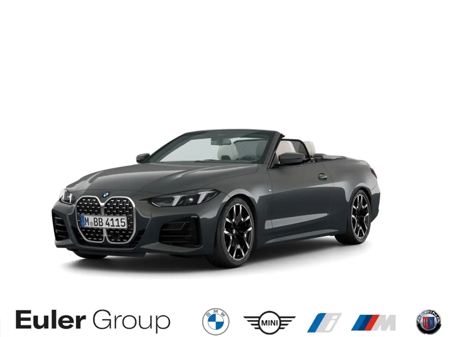 BMW 420 d Cabrio M Sport Pro 19'' Comfort+Innov.Pak. LCPro Grau - 1