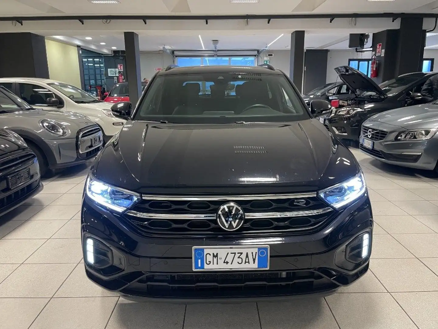 Volkswagen T-Roc 1.5 TSI ACT R-LINE--UNICO PROPRIETARIO Noir - 2