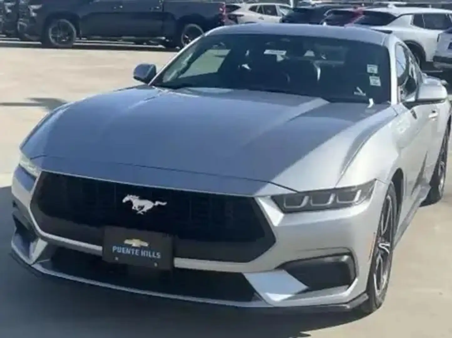 Ford Mustang 2024 Modell 2.3l Ecob. im Vorlauf Silber - 2