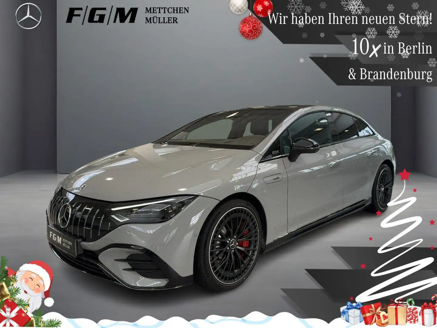 Mercedes-Benz EQE 53 AMG Burm|DigiLight|HeadUp|KeyGo|S-Dach Gris - 1