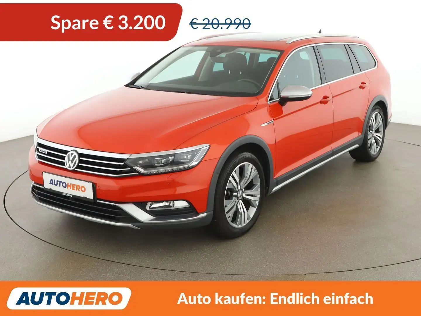Volkswagen Passat Alltrack 2.0 TDI 4Motion BlueMotion Tech Orange - 1