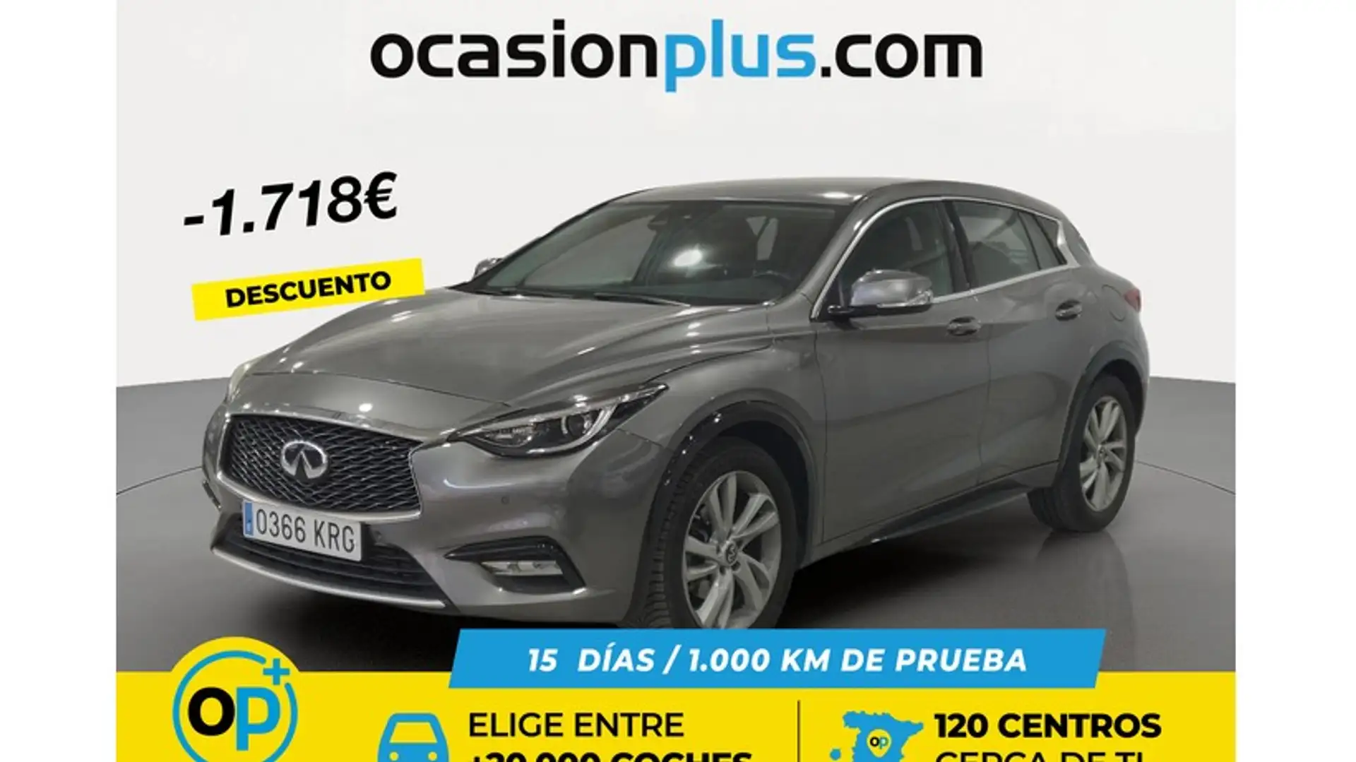 Infiniti Q30 1.6tc Premium 7DCT 156 Plateado - 1