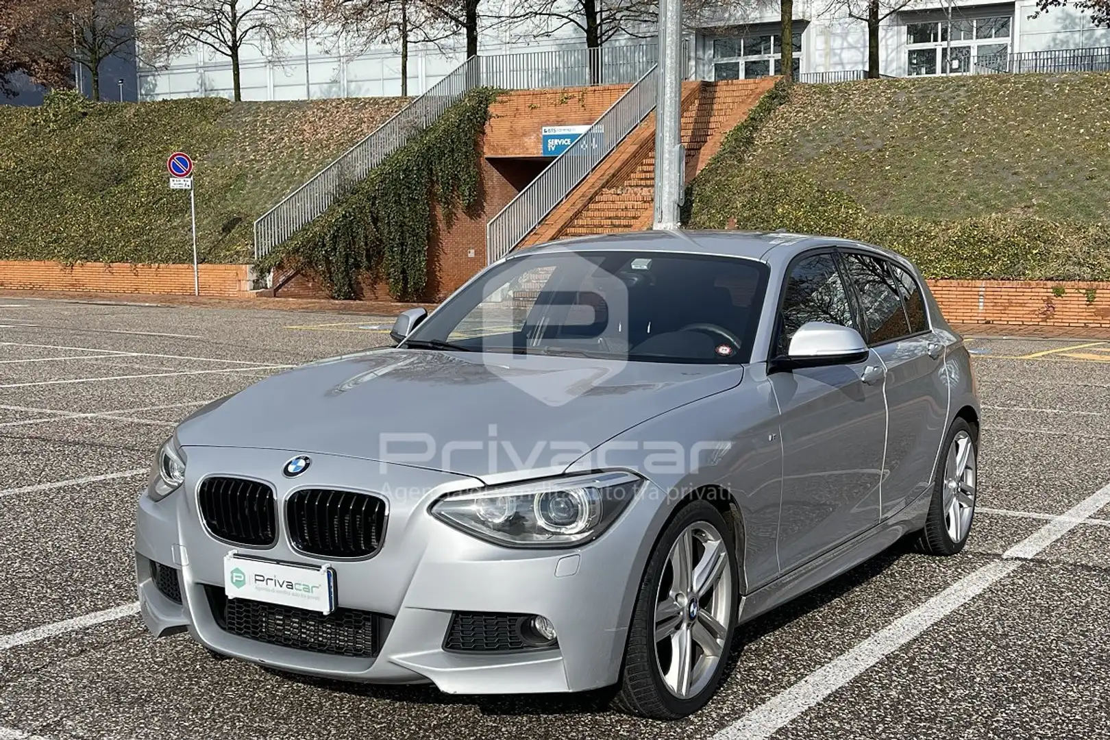 BMW 120 120d 5p. Msport Argent - 1