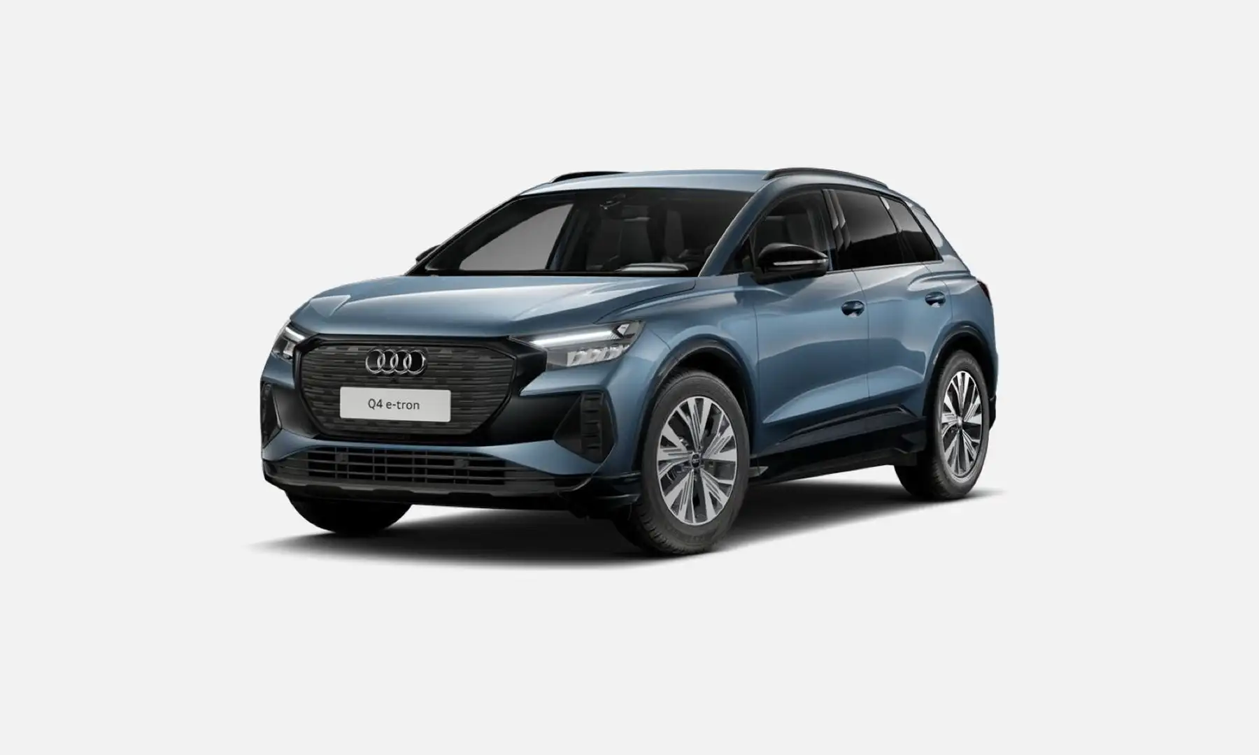 Audi Q4 e-tron 45 ADVANCED+WINTERRÄDER+AHK+KAMERA+ACC Blau - 2