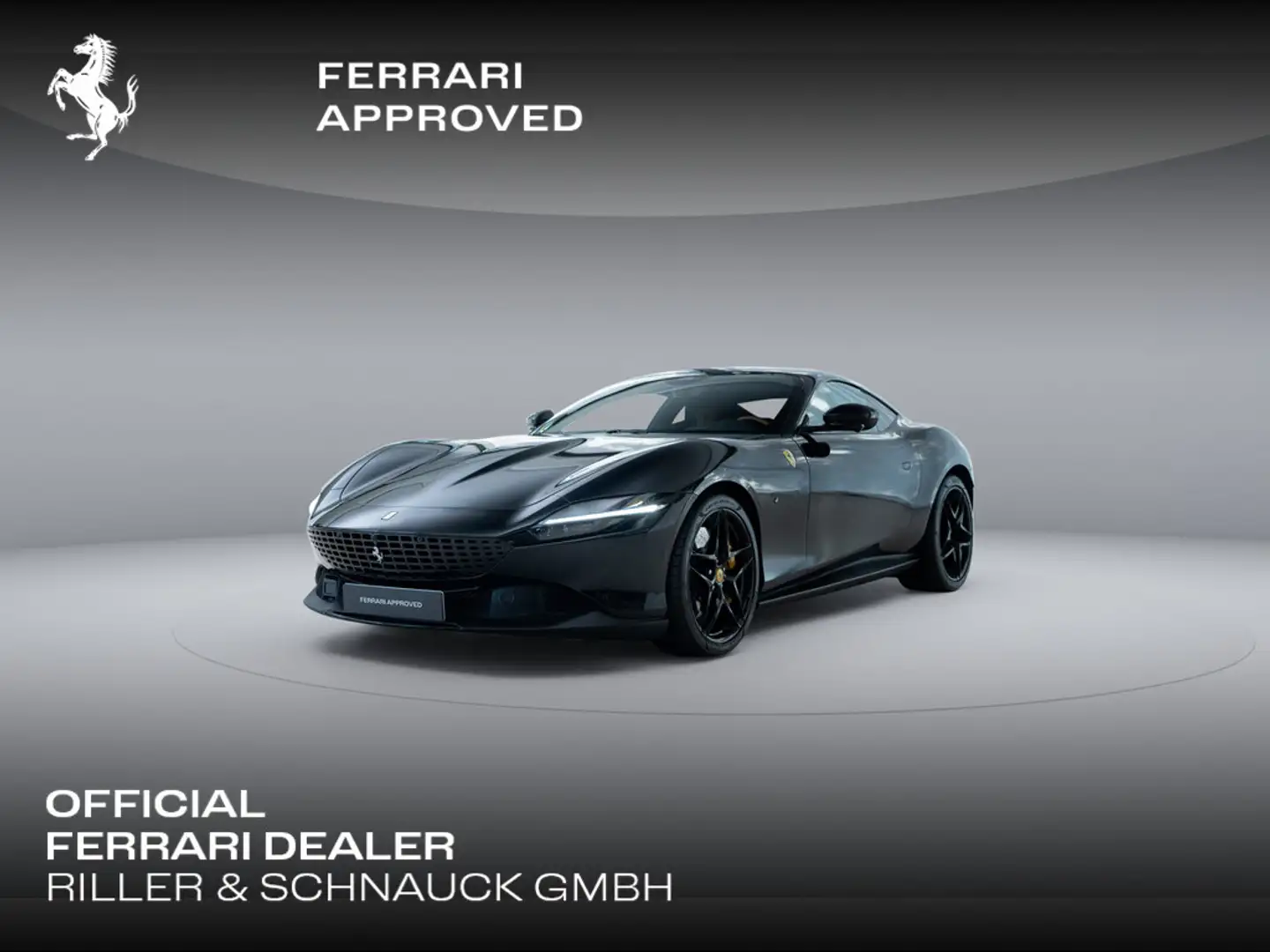 Ferrari Roma >NERO STELLATO*FERRARI APPROVED< Schwarz - 1