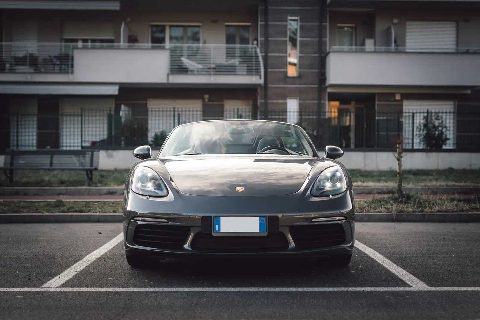 Porsche 718 Boxster PDK 300cv | Tagliandi & Service Porsche Grigio - 1