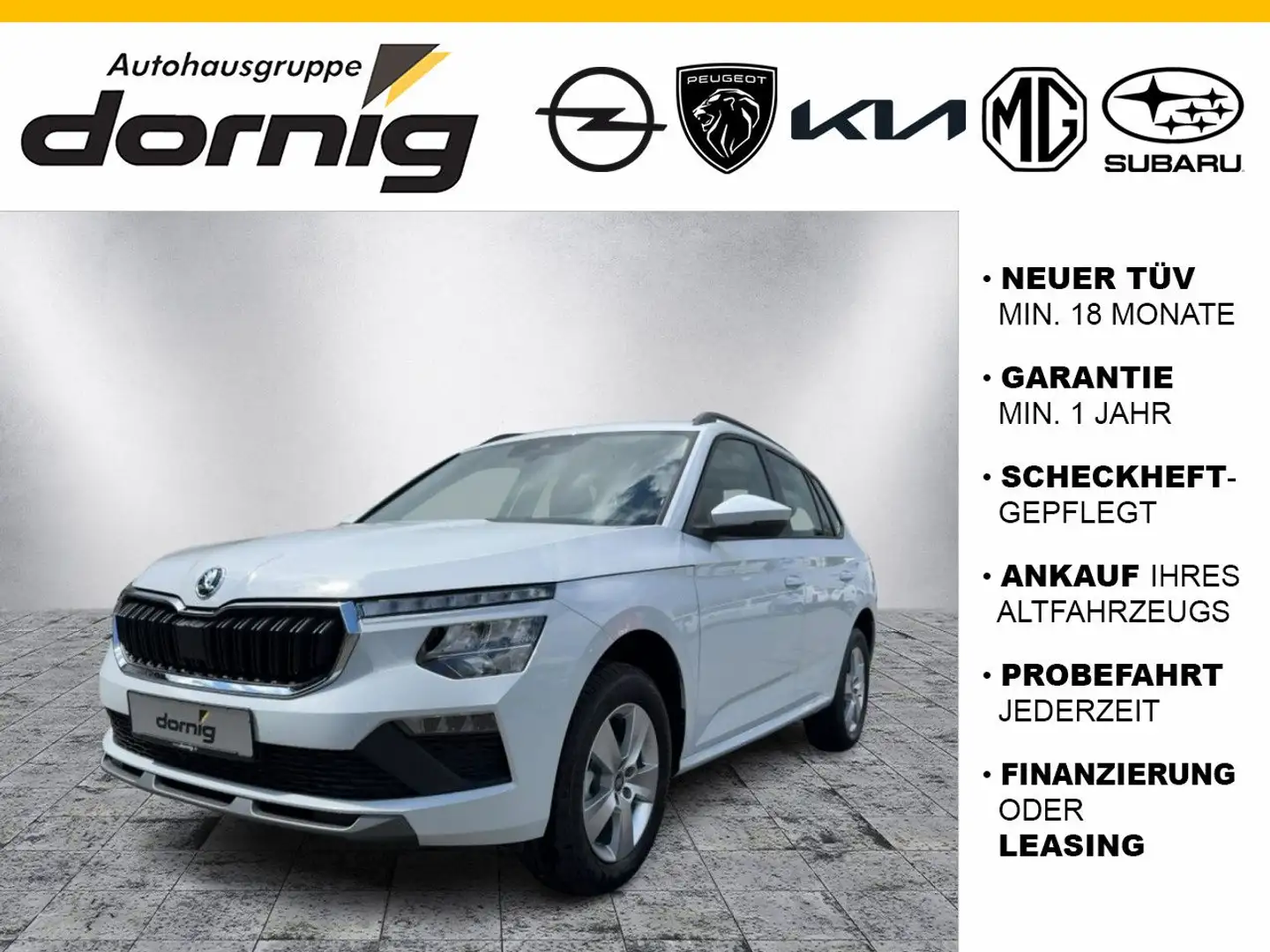 Skoda Kamiq Select,Kamera,SHZ,5 J.Garantie Blanc - 1