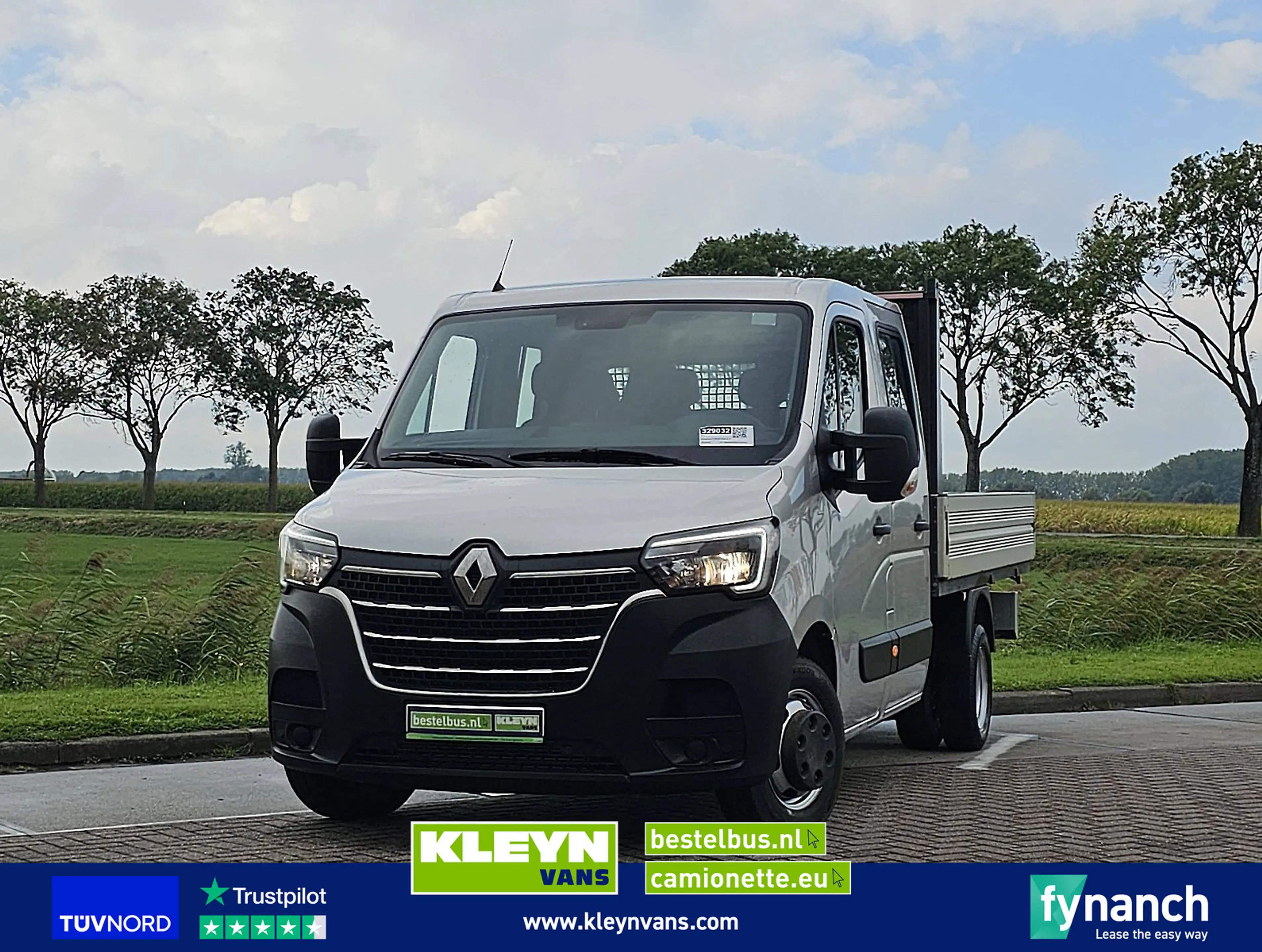 Renault Master 2.3 Dub.Cab Open-Laadbak
