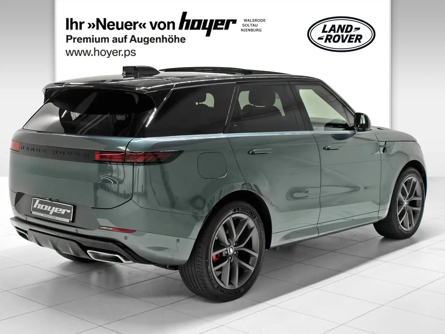 Land Rover Range Rover Sport P460e Hybrid Dynamic HSE Pano Grün - 2