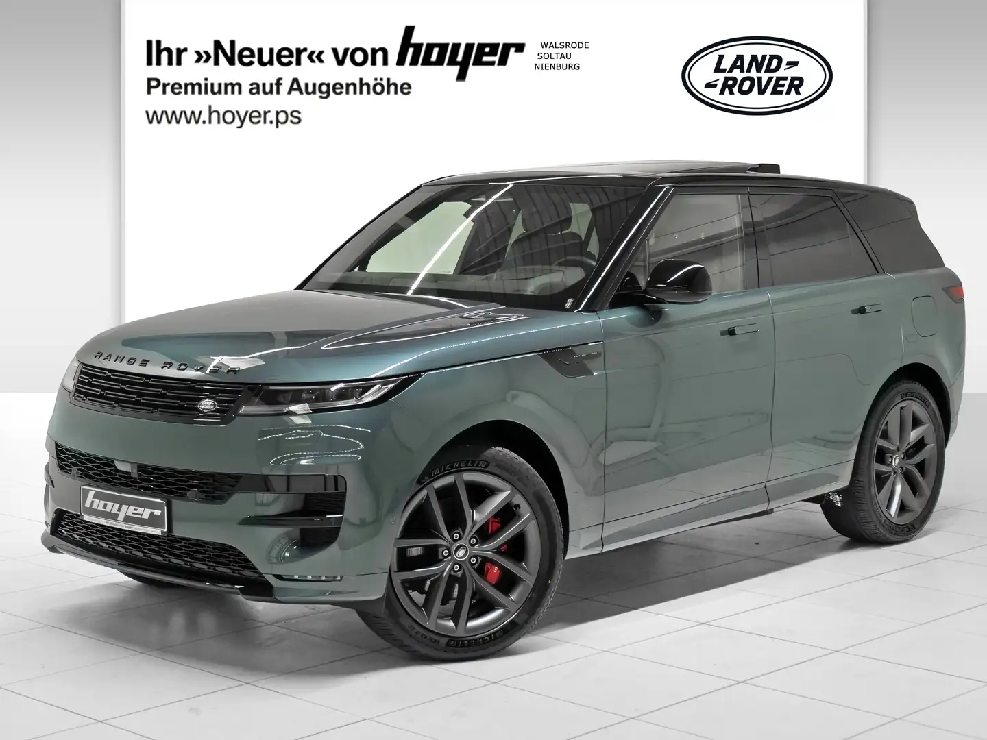Land Rover Range Rover Sport P460e Hybrid Dynamic HSE Pano Grün - 1
