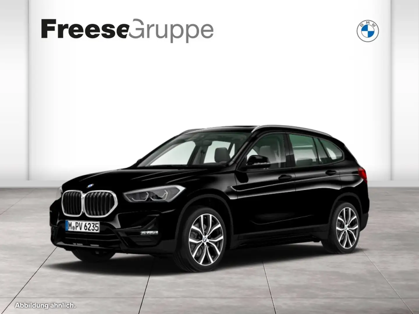 BMW X1 sDrive20d  Sport Line DAB LED Pano.Dach RFK Negro - 1