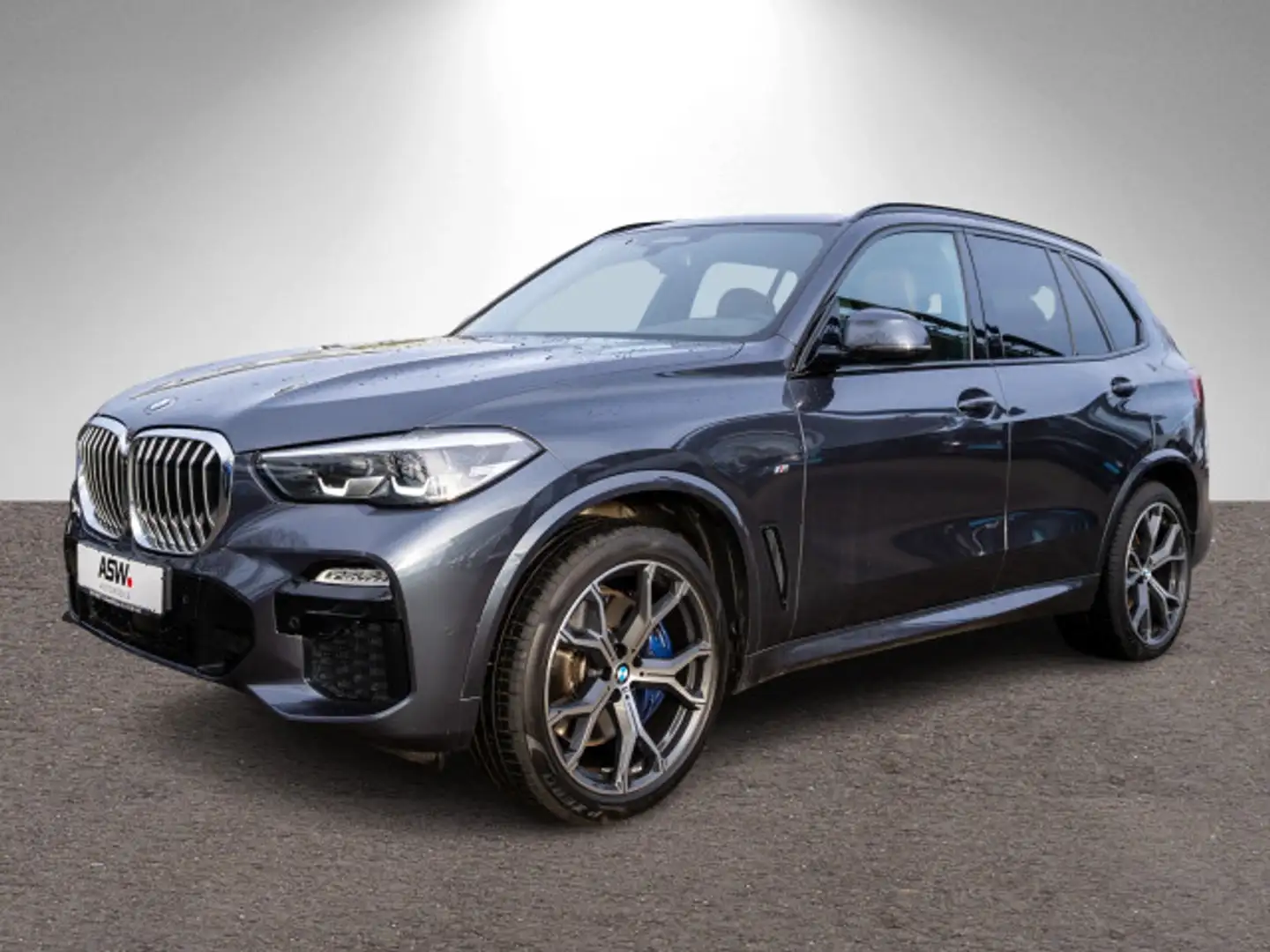 BMW X5 xDrive 40d M Sport LED Nav PANO LEDER HUD AHK Grau - 1
