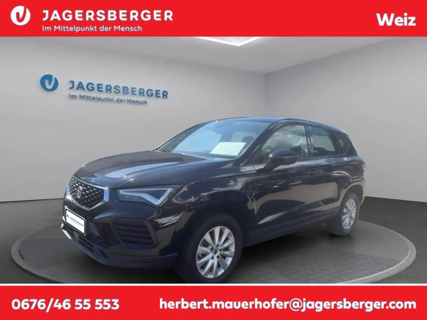 SEAT Ateca 1,0 Reference TSI Schwarz - 1