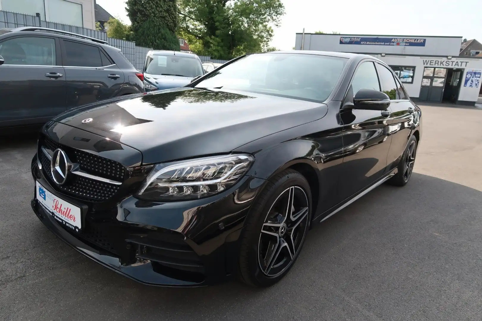 Mercedes-Benz C 200 d # AMG #Schiebedach # AHK# Night Schwarz - 1
