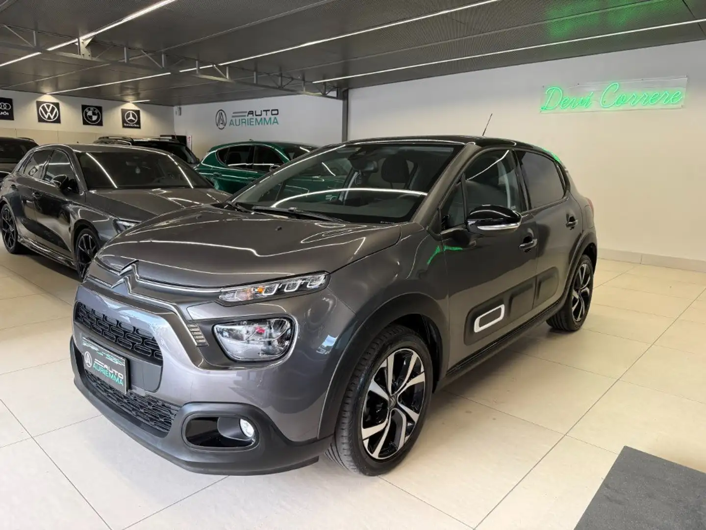 Citroen C3 1.5 BLUEHDI 100 CV SHINE PACK NAVI+R-CAMERA Grigio - 1