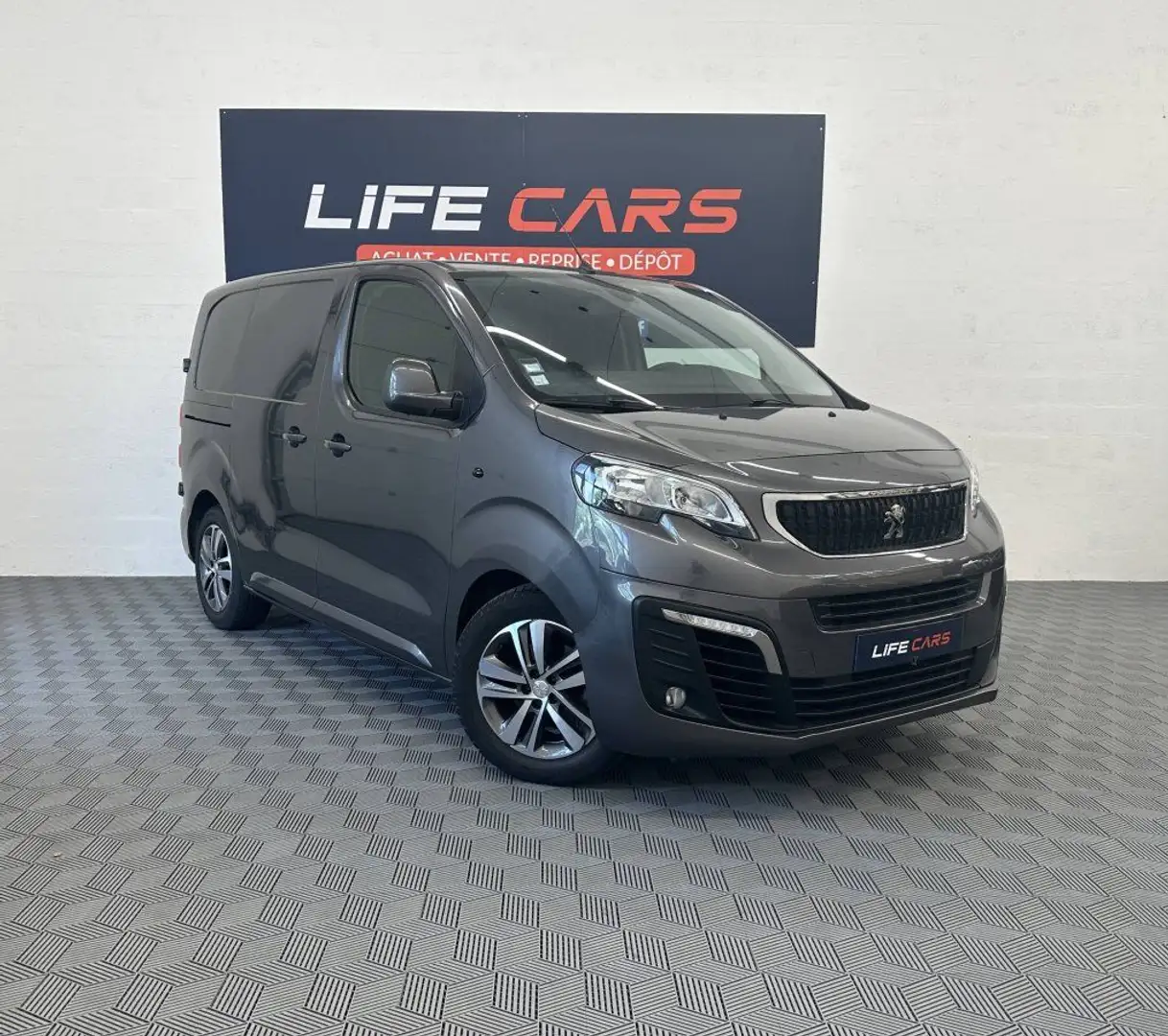 Peugeot Expert 1.6 BlueHDi 115ch Compact S&S 2017 entretien compl Gris - 1