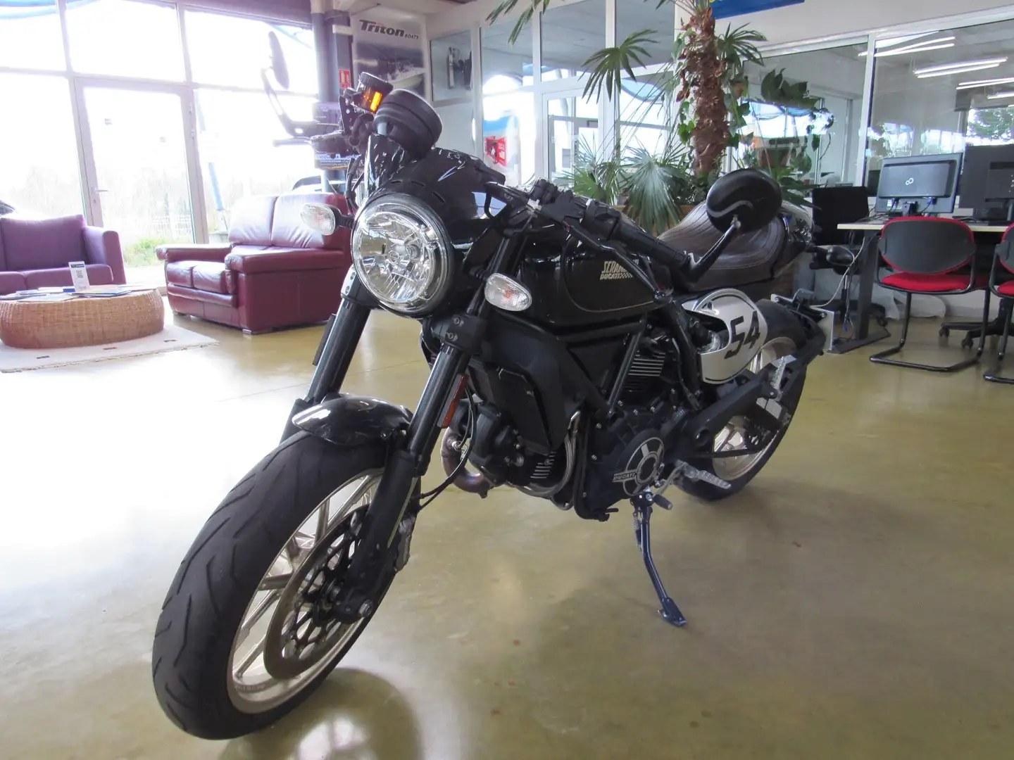 Ducati Scrambler SCRAMBLER 800 CAFE RACER ABS Schwarz - 1