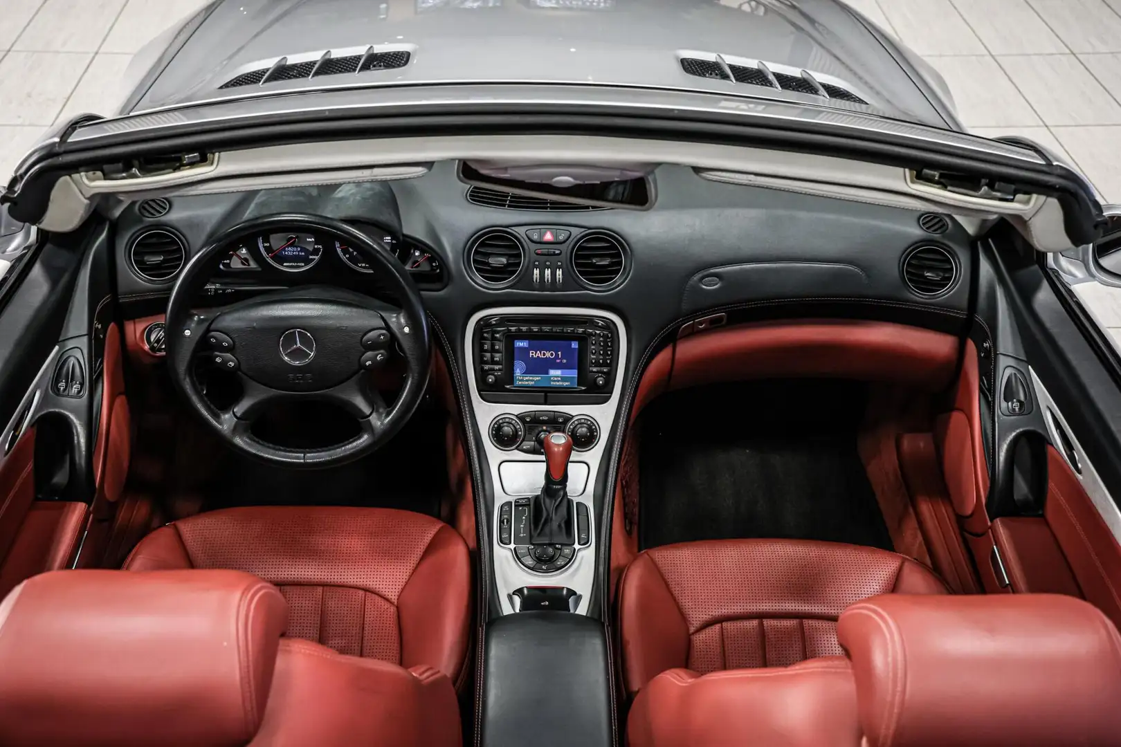 Mercedes-Benz SL 55 AMG 55|Org. NL|Bose|verw/ventil.stoel|Active body cont Gris - 2