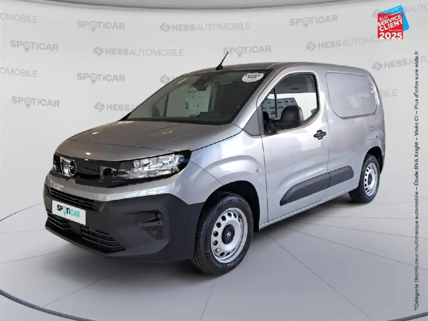 Opel Combo M 650kg BlueHDi 130ch S\u0026S Gris - 1