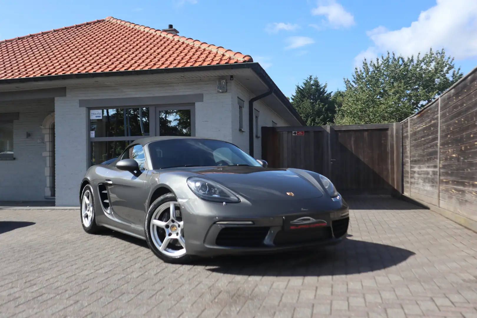 Porsche Boxster 718 pdk /GPS / PDLS / LEDER / PASM /XENON /CRUISE Gris - 1