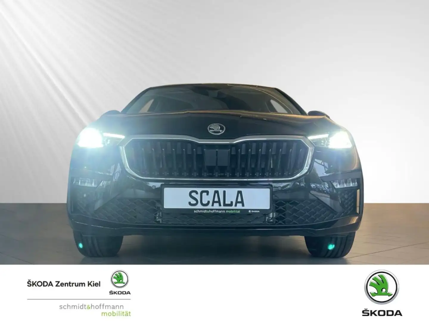 Skoda Scala Drive 1,0 TSI ⚡Sofort Verfügbar⚡ Klima Rückfahrkam Schwarz - 2