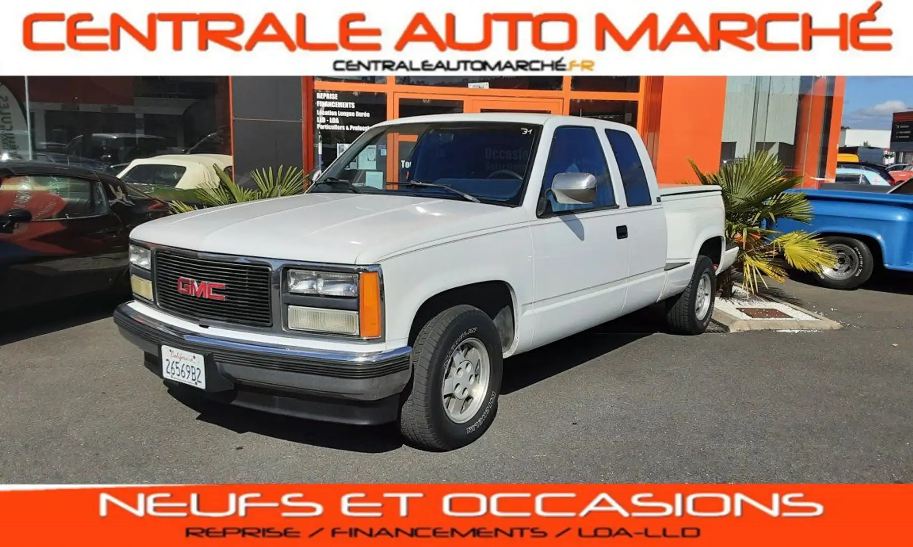GMC Sierra STEPSIDE V8 5.7L EXTENDED Blanc - 1