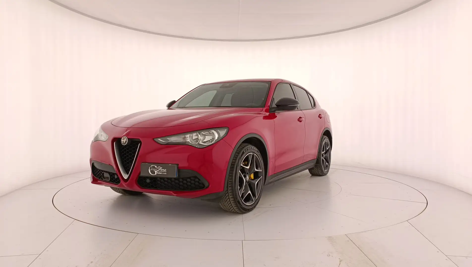 Alfa Romeo Stelvio 2.2 t Sport Tech rwd 160cv auto Rosso - 1