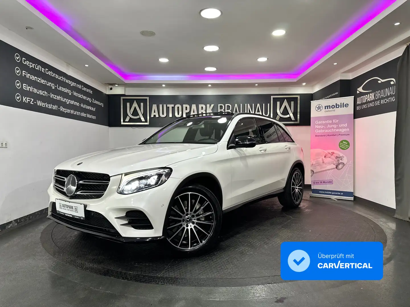 Mercedes-Benz GLC 350 d 4Matic *AMG LINE*NIGHT*SCHIEBEDACH* Weiß - 1