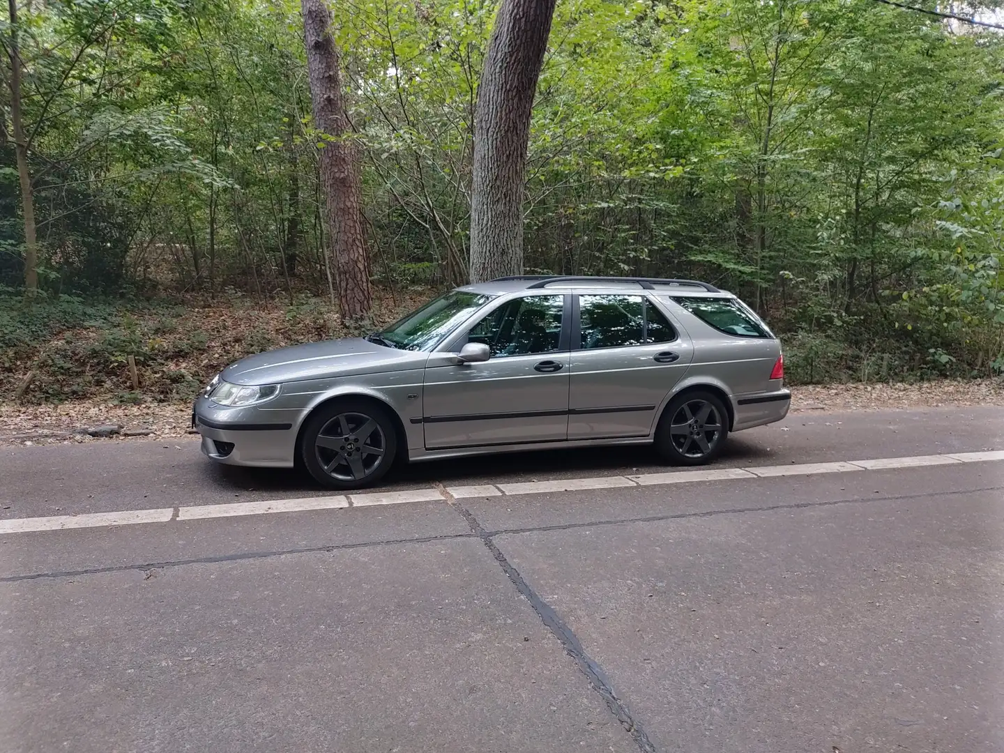 Saab 9-5 Kombi 2.0t Vector Grijs - 2