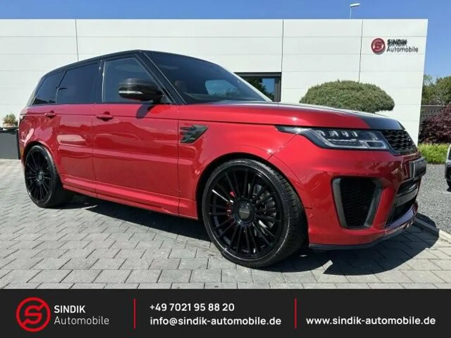 Land Rover Range Rover Sport Sport 5.0 SVR -P575-"Carbon EDITION" -MANSORY- Rot - 1