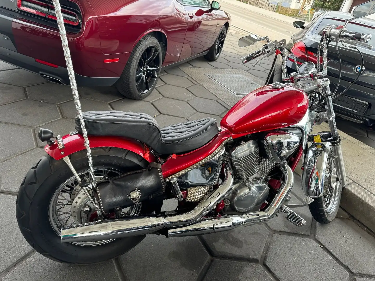Honda VT 600 C Rouge - 1