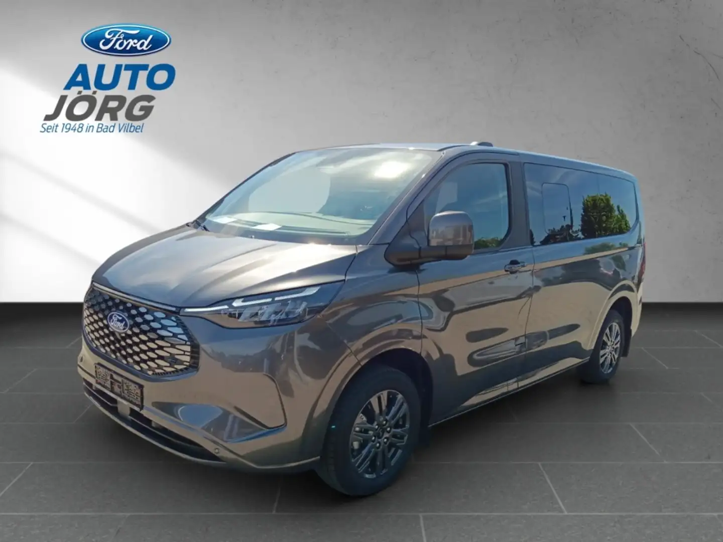 Ford Tourneo Custom Bus E 340 L1 Titanium RWD Elektromotor Grijs - 1