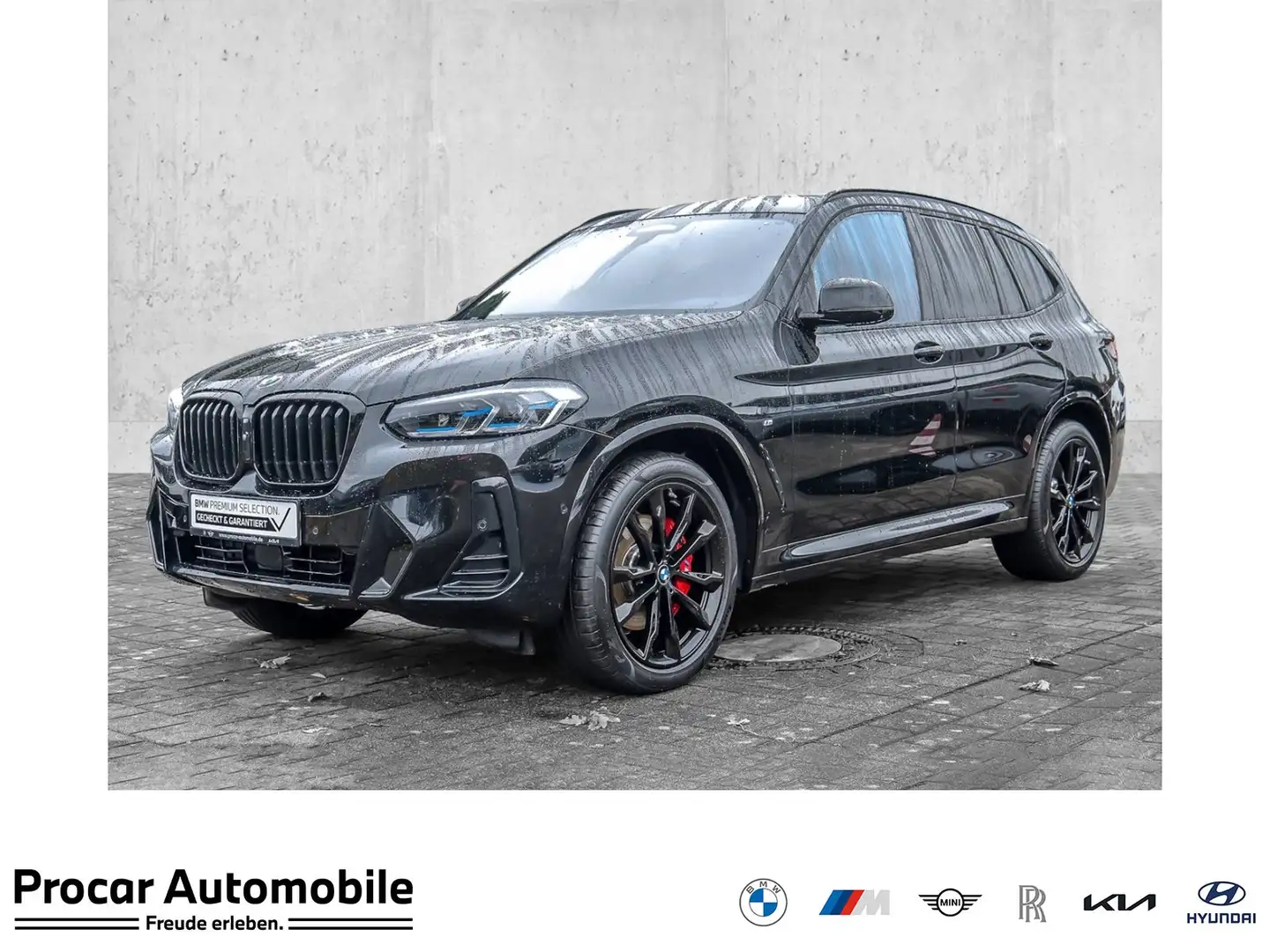 BMW X3 xDrive30i M Sport HUD PANO ACC AHK RFK NAVI Schwarz - 1