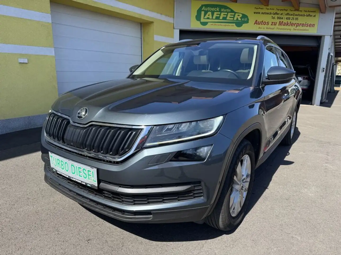 Skoda Kodiaq 2.0TDI DSG Style 4x4 -AHV -TOP Zustand!!!!! Grau - 2