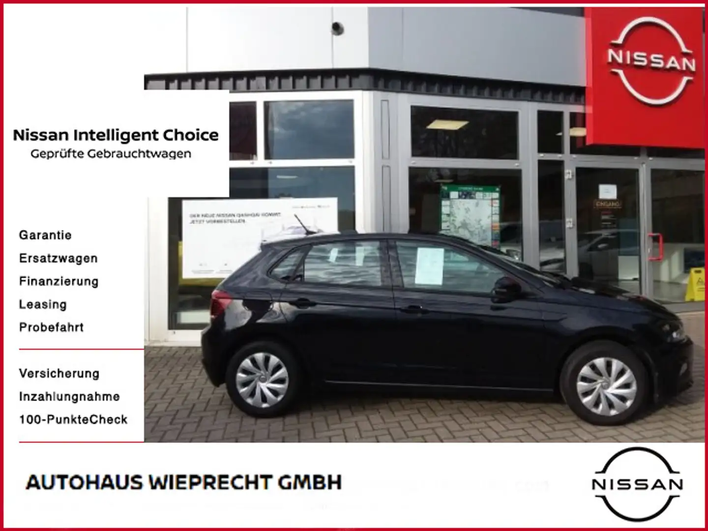 Volkswagen Polo 1.0 TSI Comfortline Schwarz - 1