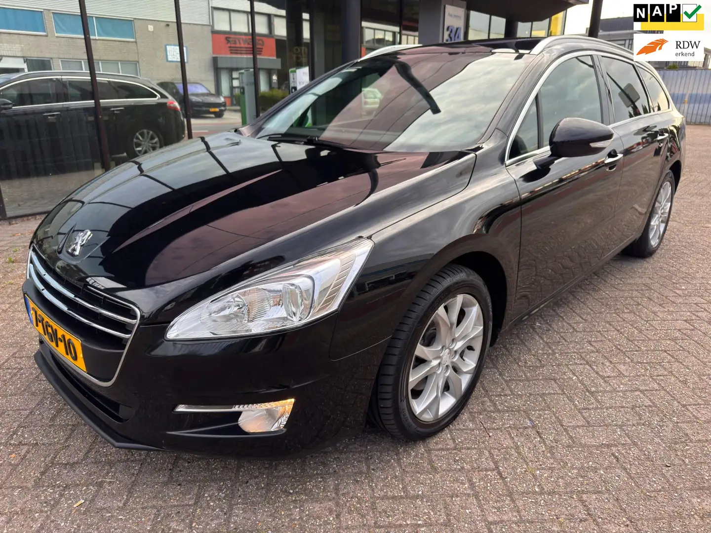 Peugeot 508 SW 1.6 THP Allure / Pano'dak / Navi / PDC Zwart - 1