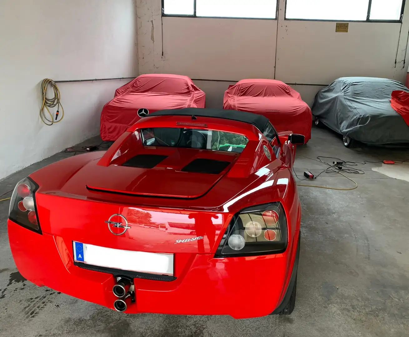 Opel Speedster Rot - 2
