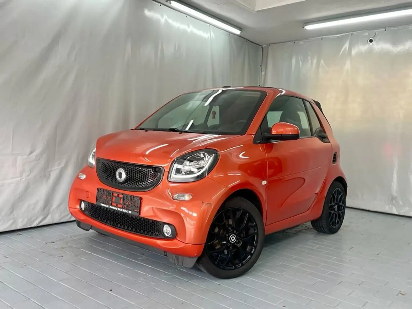 smart forTwo cabrio Passion Automatik+Navi+Kamera+SHZ+ Orange - 1