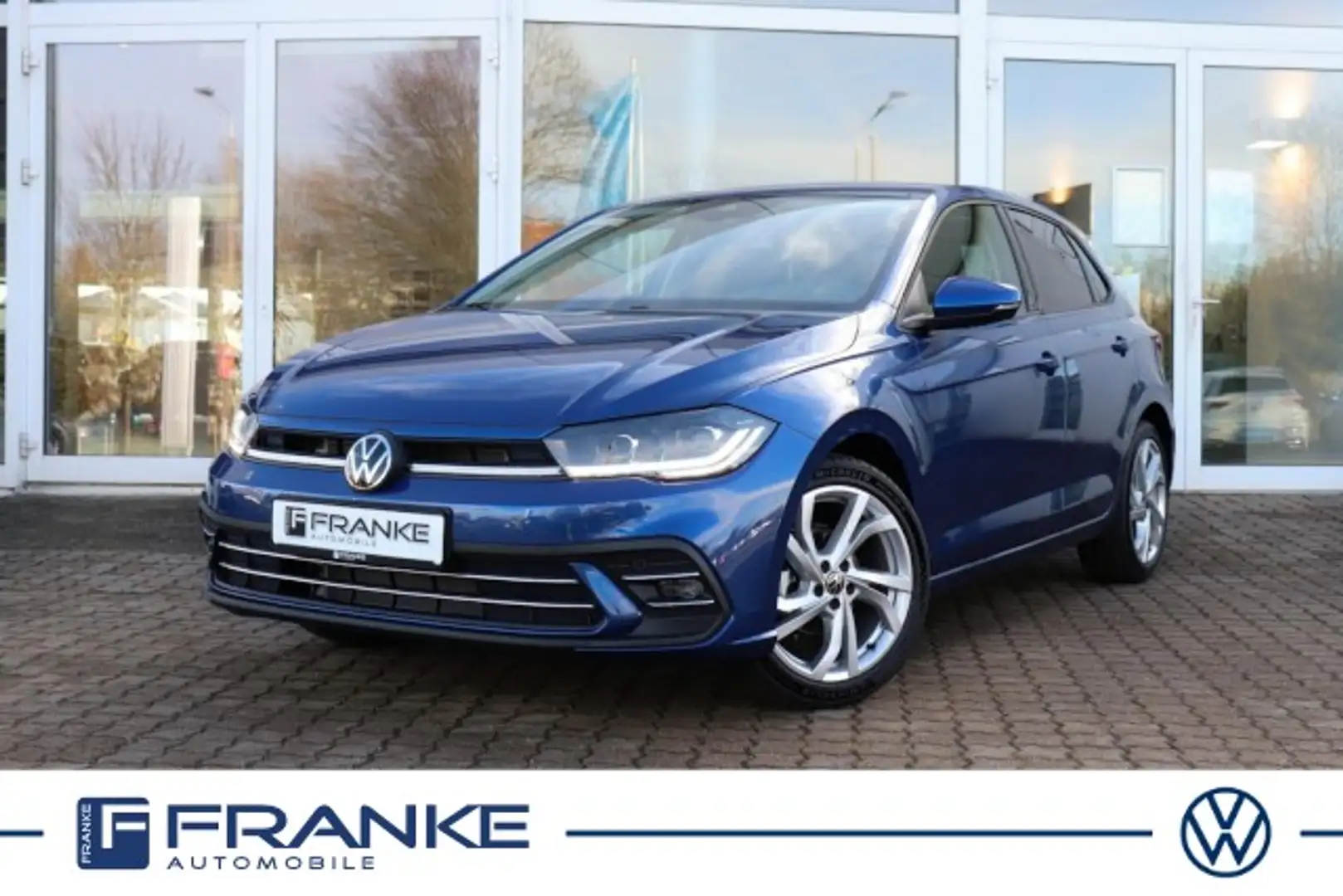 Volkswagen Polo 1.0 TSI Style Klima Navi Einparkhilfe Sitzheizung Blau - 1