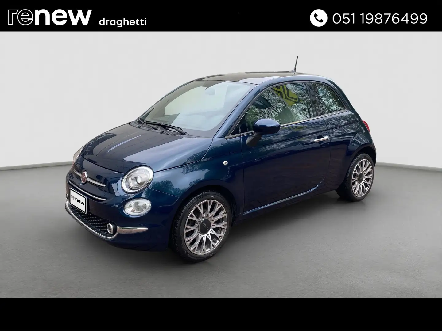 Fiat 500 500 1.2 Dolcevita 69cv dualogic my20 Blu/Azzurro - 1