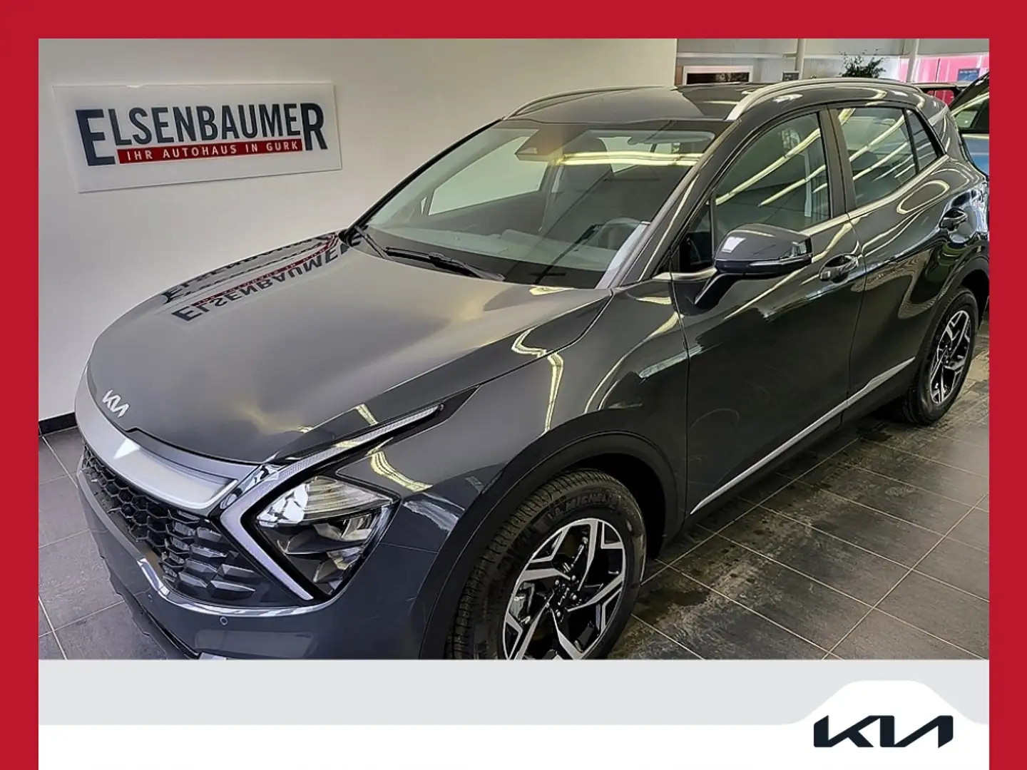 Kia Sportage 1,6 TGDI Silber Grau - 1