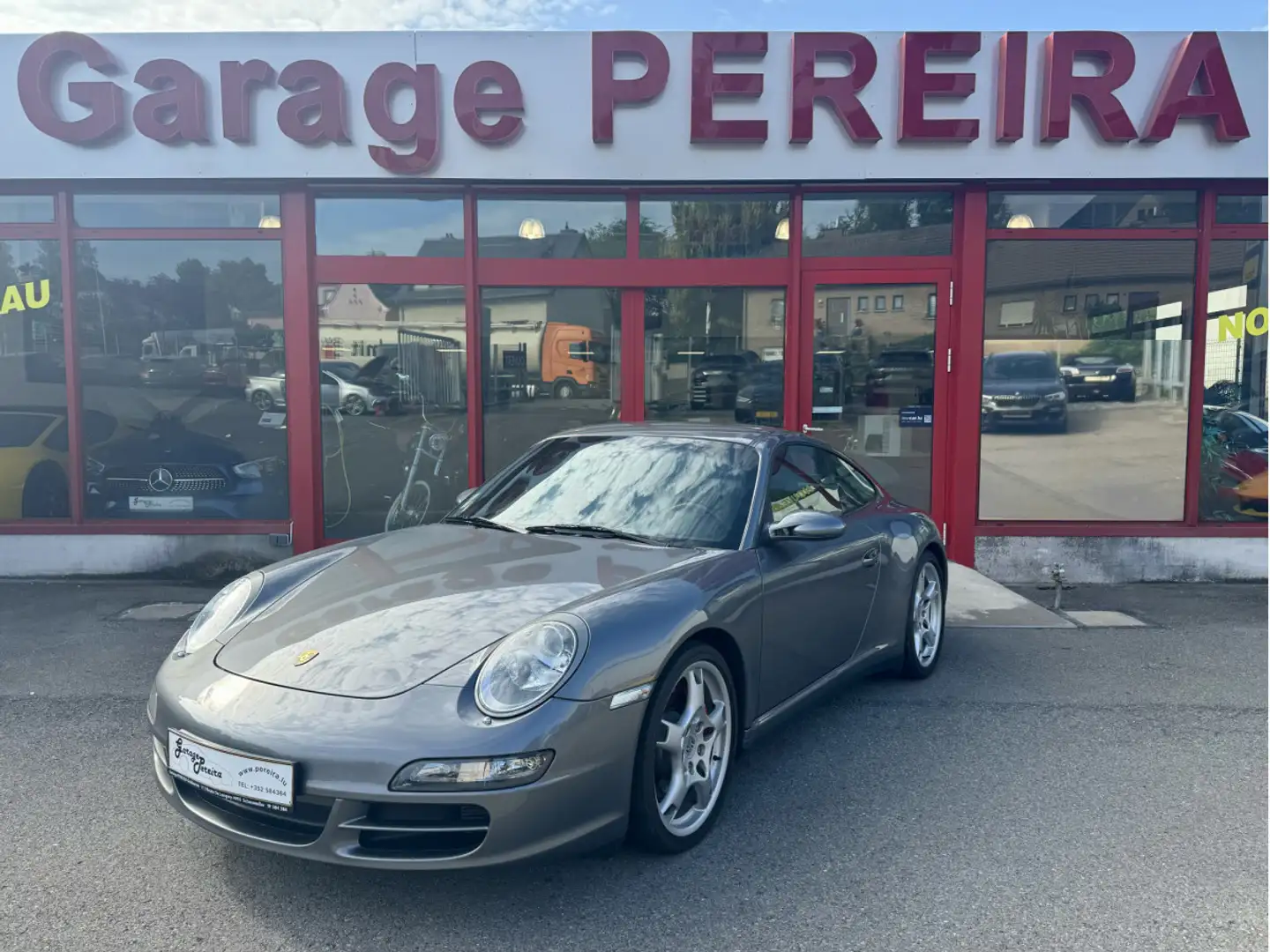 Porsche 997 4 S 3.8 CARRERA  CUIR NAVI Full Historie Gris - 2